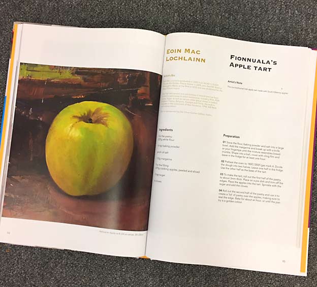 artist cookbook Cooking apple by Eoin Mac Lochlainn